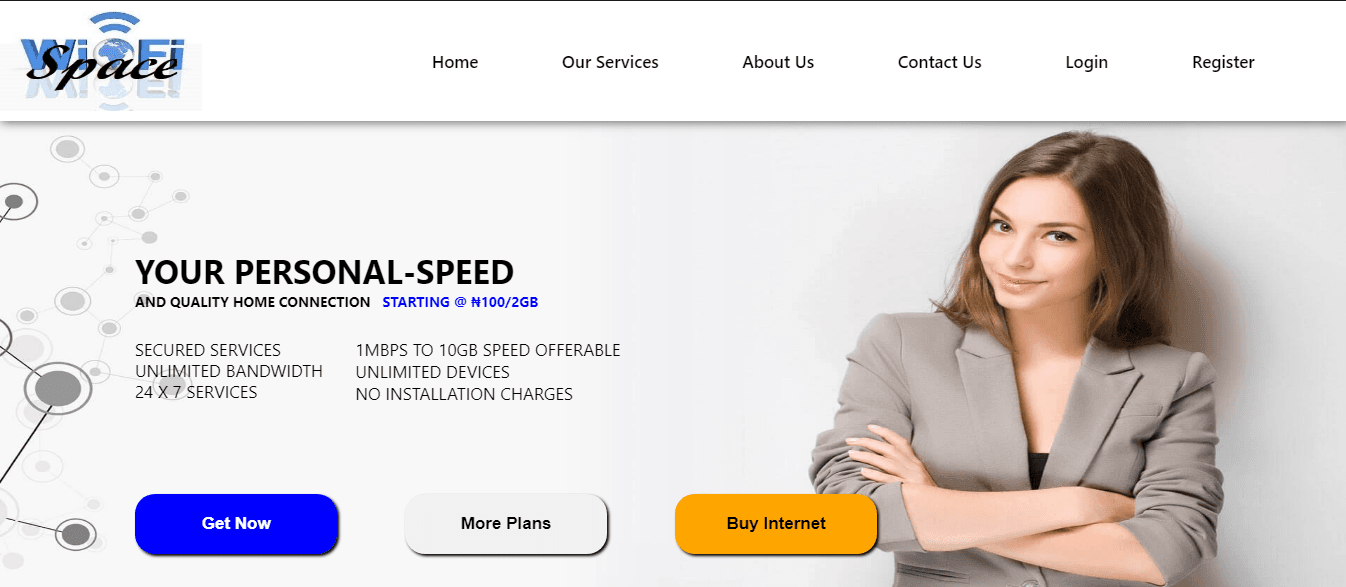 Wifispace Landing Page Image
