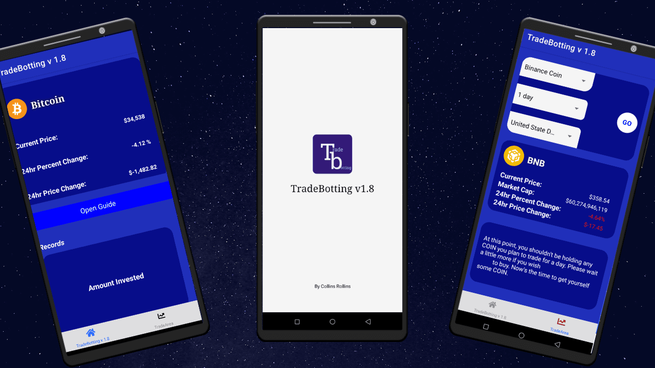 Trade Botting Mobile Application